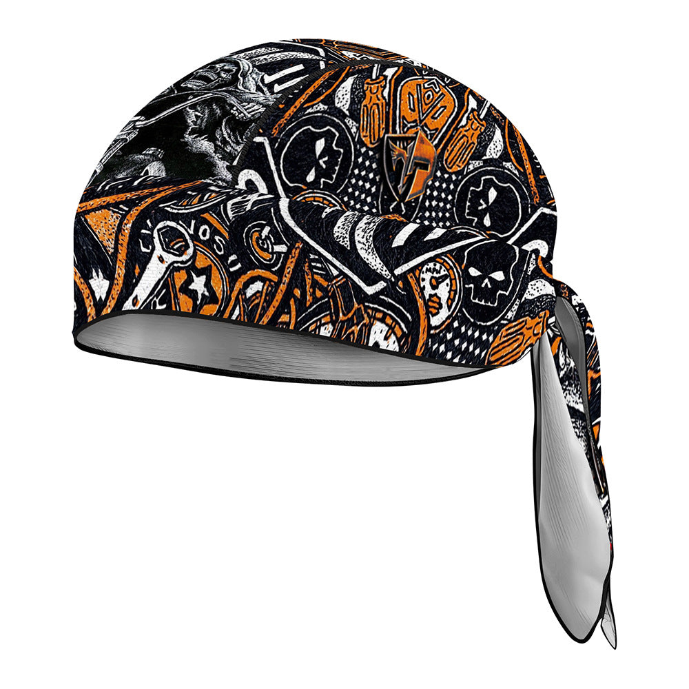 🔥【Compra 1 lleva 1 gratis】🏝legante sombrero/pañuelo para la cabeza de estilo retro hecho de seda transpirable