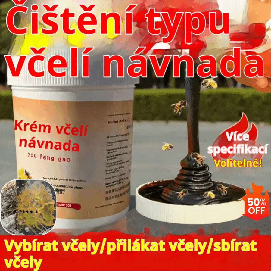 🐝 Bee Atractant masť – prírodné zloženie, rýchla účinnosť! rýchle riešenie pre prilákanie rojov do úľa!