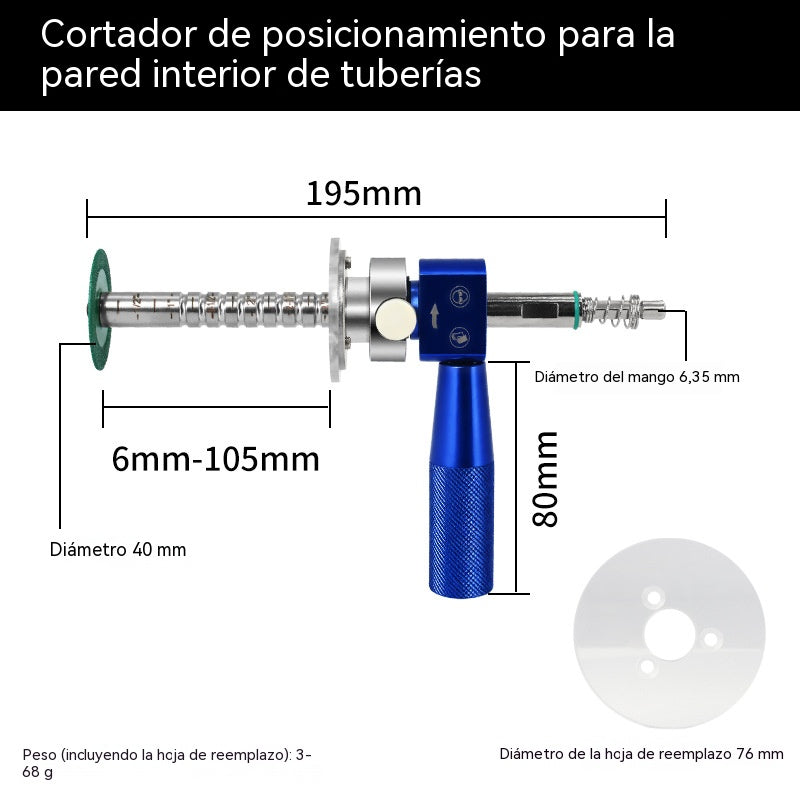 [Oferta especial] Nuevo cortatubos con posicionamiento ajustable