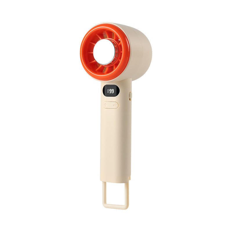 Ventilador de refrigeración portátil con pantalla digital de 199 velocidades