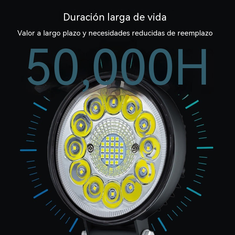💡【2 piezas】🚨Faros LED redondos de 99 W para coches modificados, faros auxiliares para vehículos todoterreno