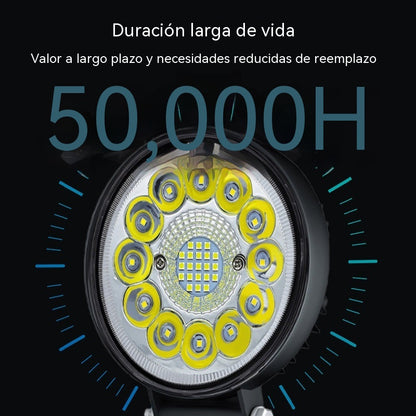 💡【2 piezas】🚨Faros LED redondos de 99 W para coches modificados, faros auxiliares para vehículos todoterreno
