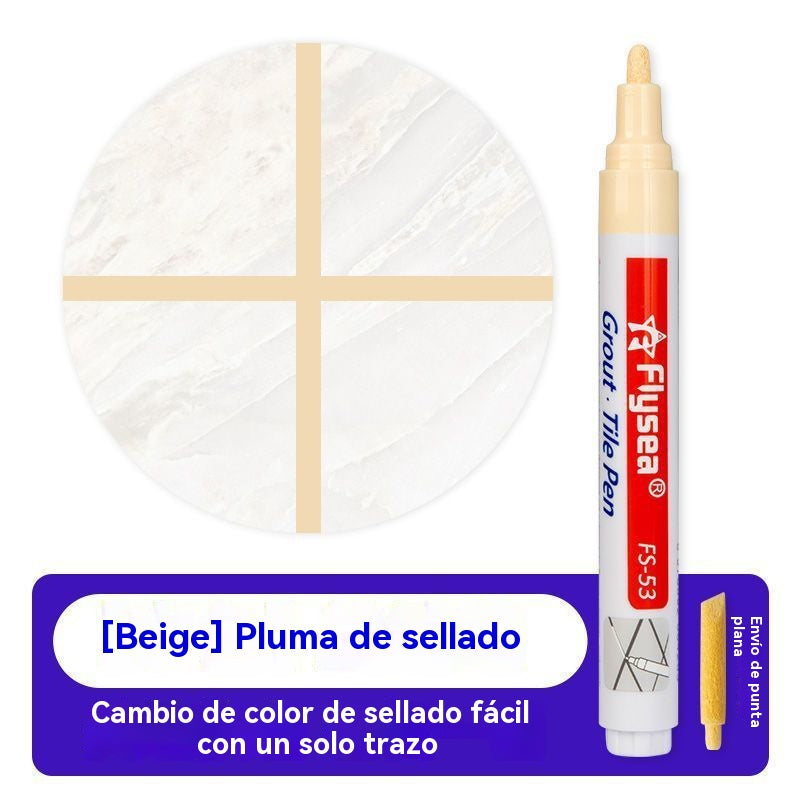 【4 piezas 23 euros】Lápiz para lechada de baldosas de cerámica resistente al moho y al agua