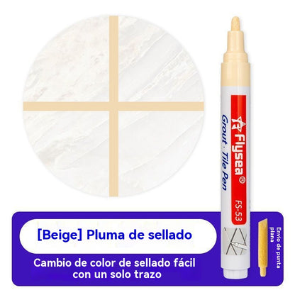 【4 piezas 23 euros】Lápiz para lechada de baldosas de cerámica resistente al moho y al agua