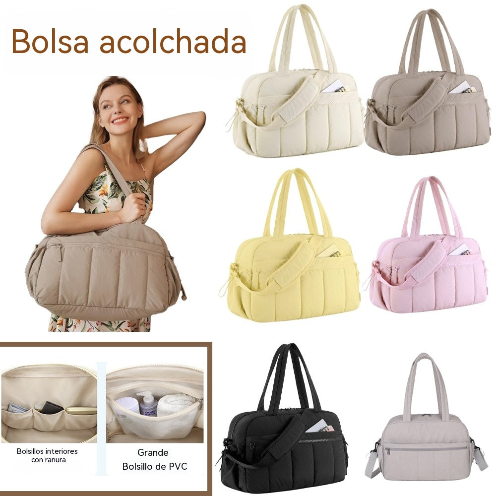 【50% DE DESCUENTO】👜Bolso acolchado de gran capacidad