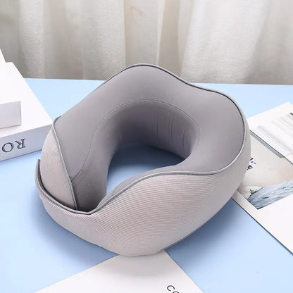 Almohada de viaje transpirable para el cuello en forma de U