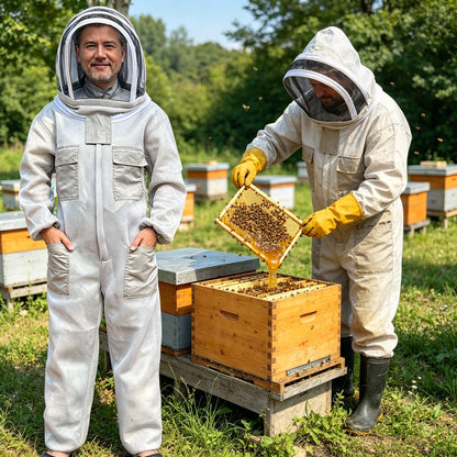 【M-2XL】🐝Mono de abeja confeccionado en malla de algodón 3D