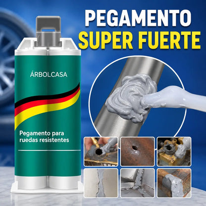 【Juego de 3 piezas】🔥¡50% de descuento por tiempo limitado! 🛠️Pegamento reparador de metal AB de alta resistencia