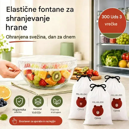 🔥(300 kosov) Samo 21 eur🍽️ Zelo velika, debela, antibakterijska plastična embalaža, primerna za živila