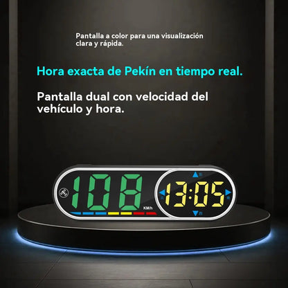 🚗Pantalla HUD para coche｜Proyección HD GPS｜Velocidad en tiempo real y conducción más segura