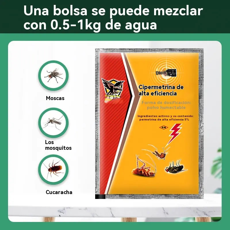【5 PCS】Spray especial para matar mosquitos y moscas para granjas de cría