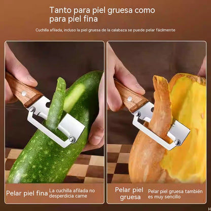 🔪[2 piezas 22 euros] Pelador de cocina multifuncional 2 en 1