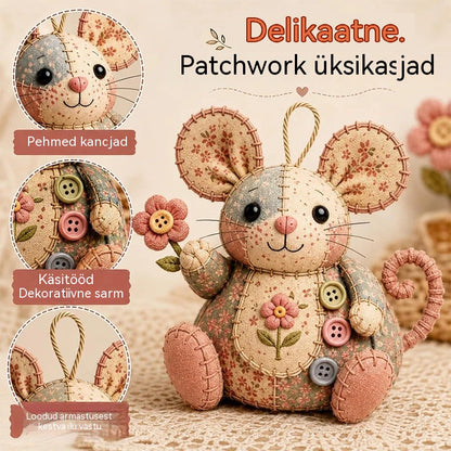 🧵Vintage plush-hiire meisterdamiskomplekt