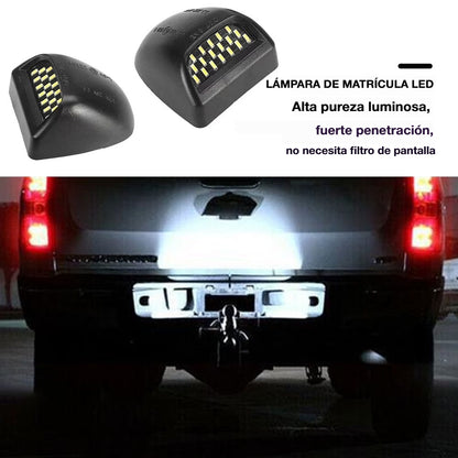 💥OFERTA ESPECIAL -50 % DE DESCUENTO- Luces LED universales para matrícula