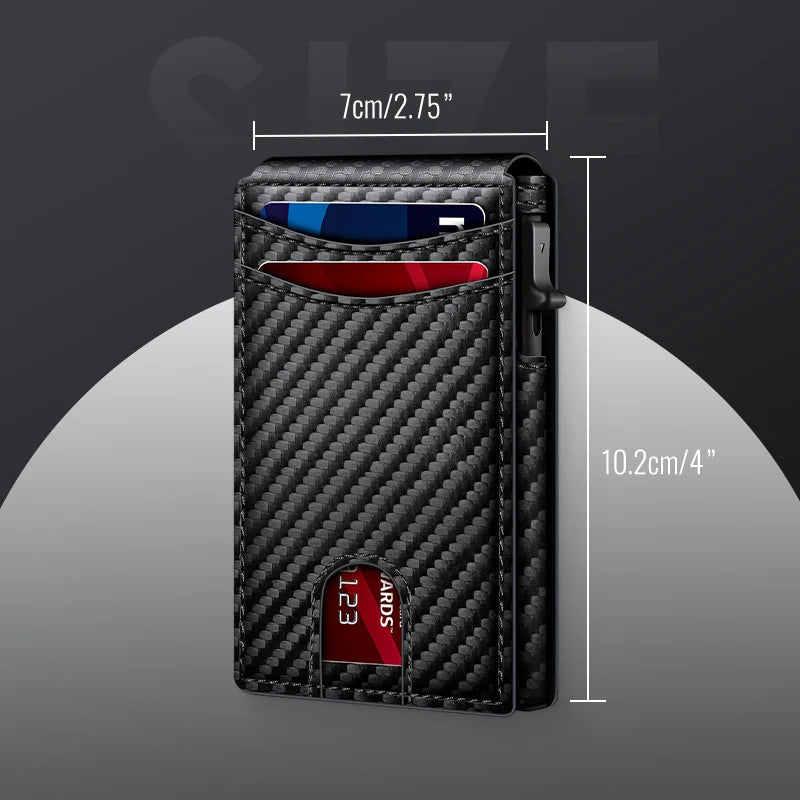 👛Cartera minimalista para hombre con bloqueo RFID👨