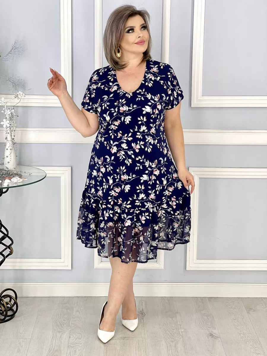 🔥【S-5XL】👗El nuevo vestido de moda, diseño clásico, elegante y sencillo.