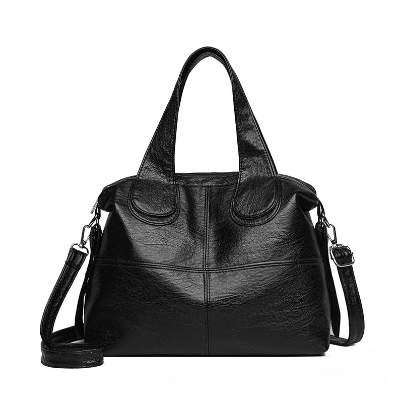 Bolso de mano para mujer 2026: piel suave, informal, versátil y de gran capacidad.