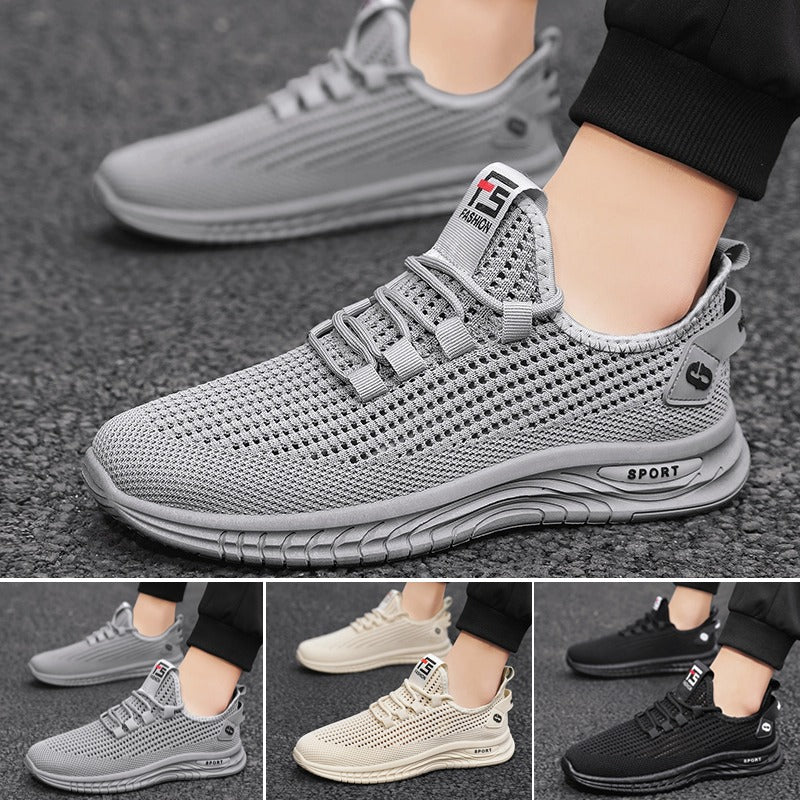 🔥🔥Gran oferta🔥👟【39-44】Zapatos casuales de moda antideslizantes de malla transpirable y cómodos para hombre