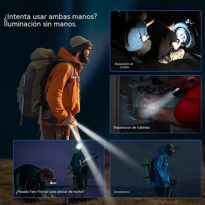 Reparación e iluminación de linternas para pesca nocturna.