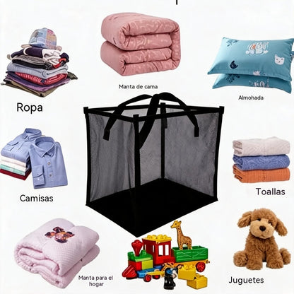 [2 piezas 28 euros]🎁 Organizador de armario plegable: ¡perfecto para ropa, juguetes, mantas y mucho más! 🧸👕📦