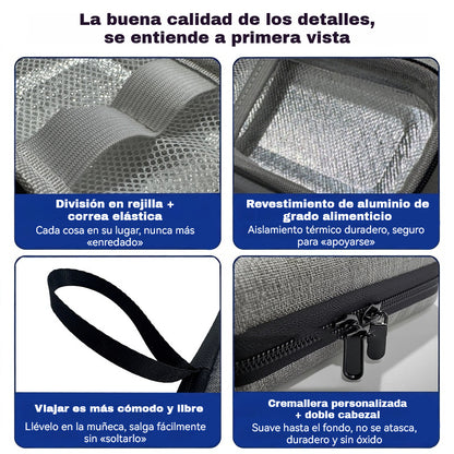Caja refrigeradora para insulina - Bolsa portátil para almacenar medicamentos