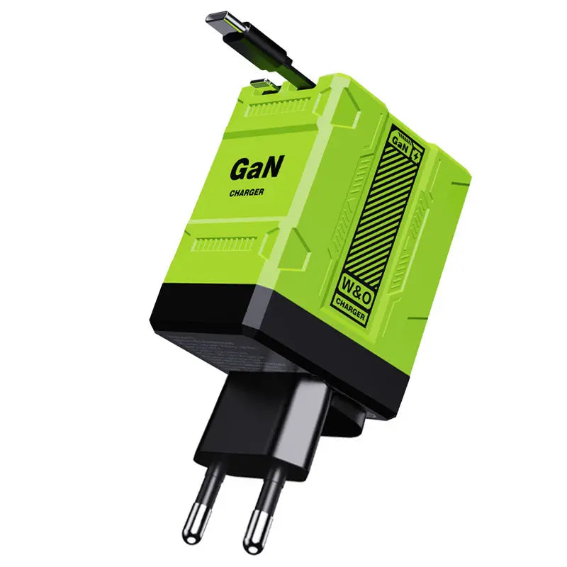 ⚡【Gran oferta】🔥Cargador rápido 2 en 1 de 120 W compatible con iPhone, teléfonos móviles y tabletas✅️