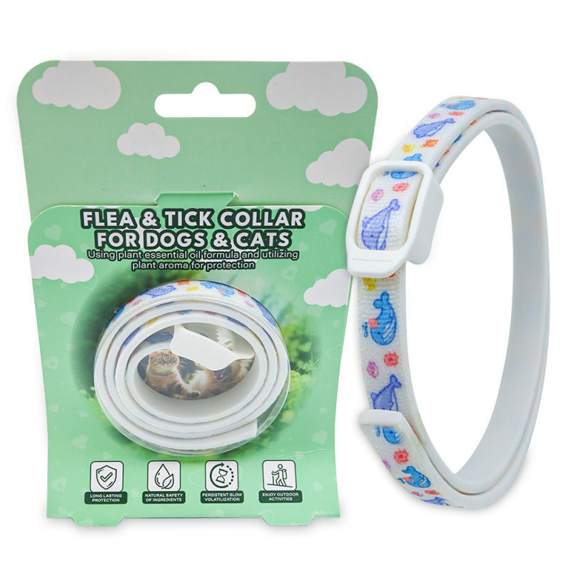 🔥Compra 1 y llévate 1 gratis🔥🐾 Collar repelente de plagas para mascotas con aceites esenciales naturales 🦟Protección segura contra pulgas y garrapatas para perros y gatos 💚