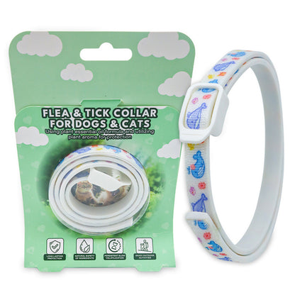 🔥Compra 1 y llévate 1 gratis🔥🐾 Collar repelente de plagas para mascotas con aceites esenciales naturales 🦟Protección segura contra pulgas y garrapatas para perros y gatos 💚