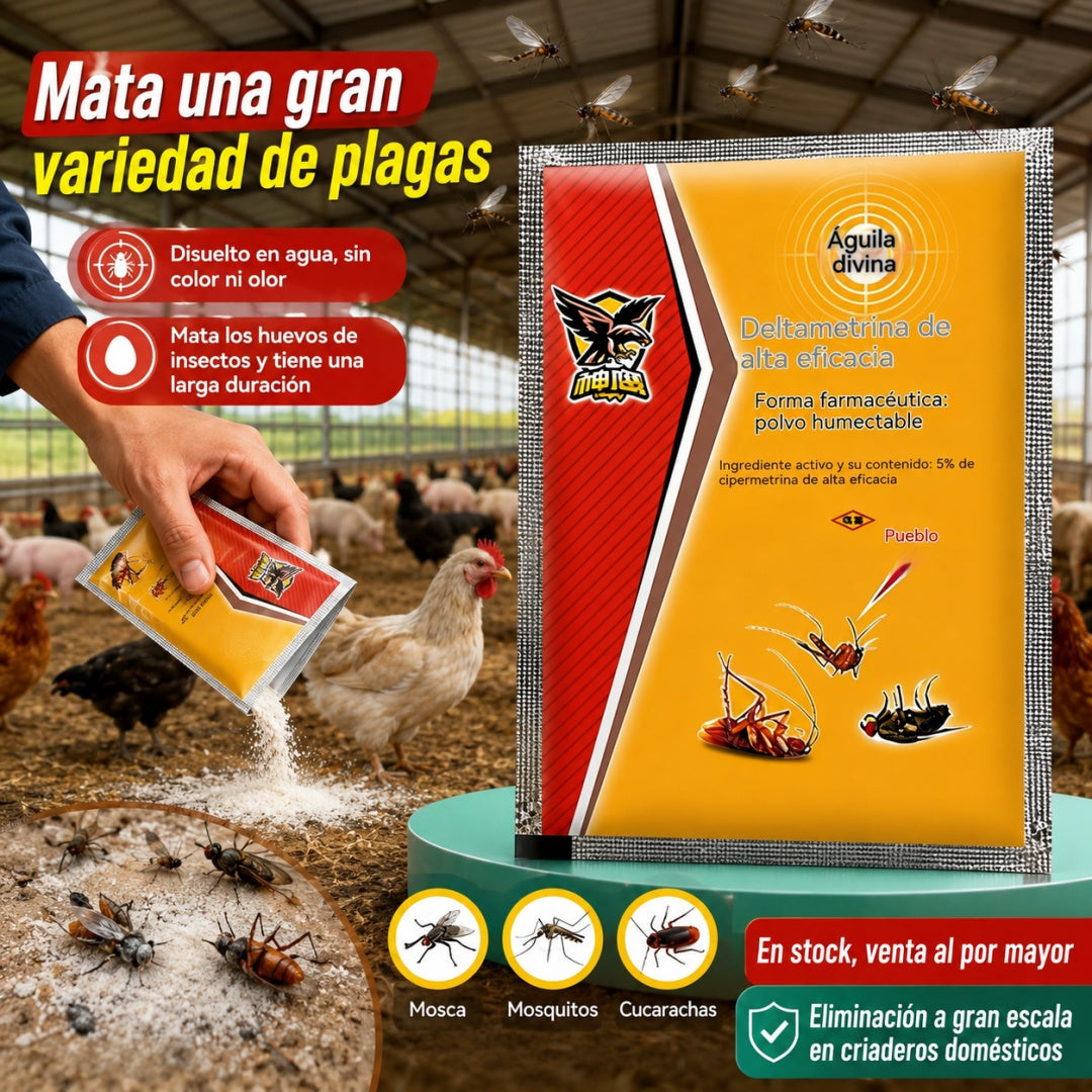 【10 piezas】Spray especial para matar mosquitos y moscas para granjas de cría