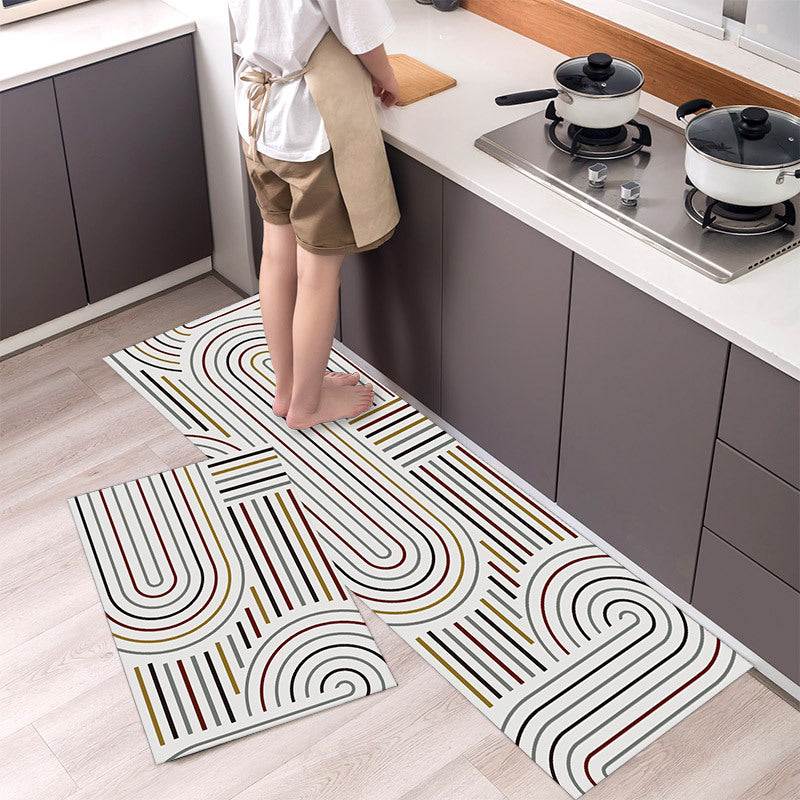 【40*60+40*120cm】Alfombras y moquetas universales para cocina y baño duraderas y resistentes a la suciedad