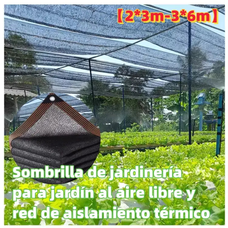 🏆【🔥Oferta imperdible】☀️⛱️【2*5m】Malla exterior para sombra y aislamiento térmico