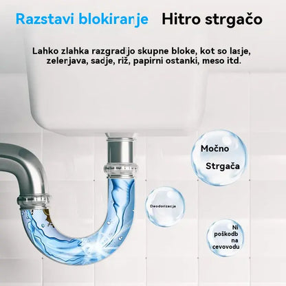 🌊💦【2 steklenici 23 eur】Sredstvo za poglabljanje cevi, sredstvo za poglabljanje kanalizacije