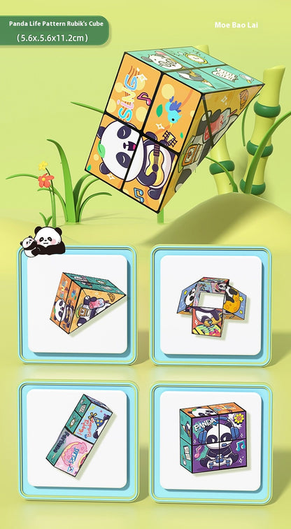 🔥【Compra 1, llévate 1 gratis】Cubo de Rubik con deformación geométrica, rompecabezas 3D, bloques de construcción🧩Precio medio desde 5 euros