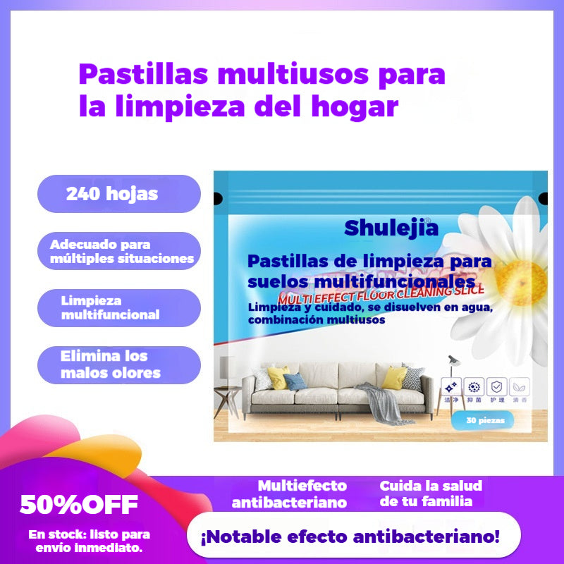 (240 hojas) 🧼🧹 Hojas para limpieza de suelos: Limpiador antibacteriano multisuperficie