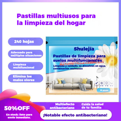 (240 hojas) 🧼🧹 Hojas para limpieza de suelos: Limpiador antibacteriano multisuperficie