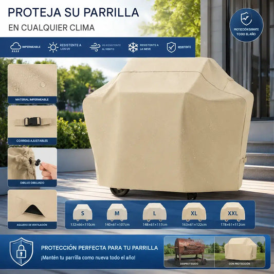 💦 Funda para barbacoa altamente impermeable: ¡protección perfecta para tus parrillas! 🔥