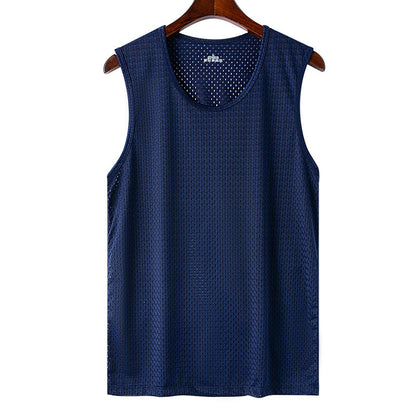 🔥【Compra 1 y llévate 1 gratis】【L-5XL】Camiseta casual de hombre de secado rápido Ice Silk, nueva colección 2026
