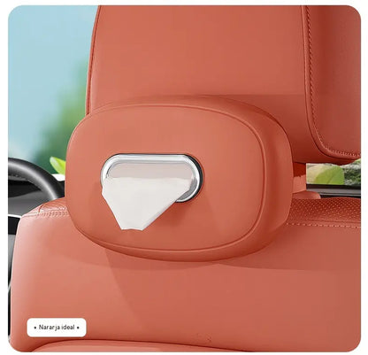 Portapañuelos para coche: compacto y de acceso rápido