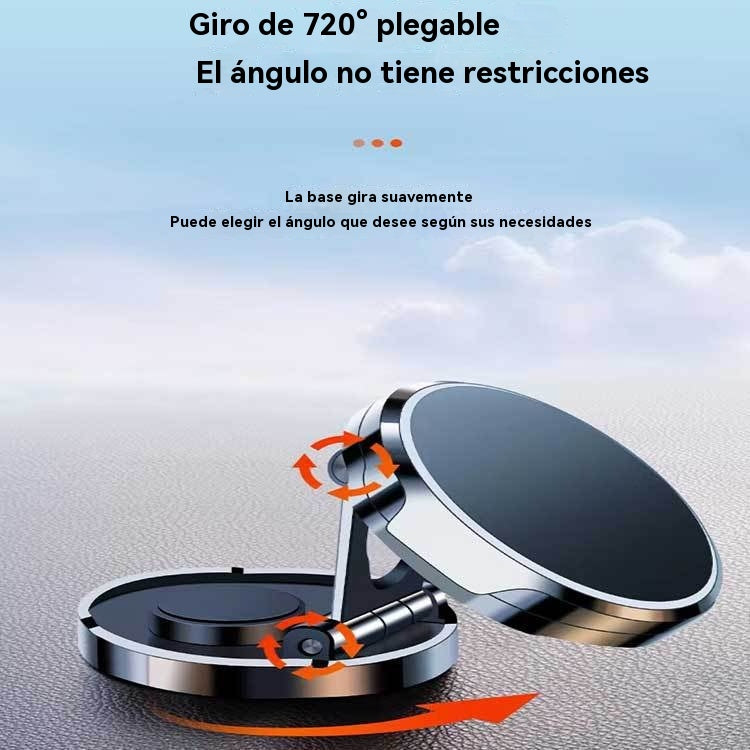 🔥【Compra 1 y llévate 1 gratis】✨ Nuevo soporte magnético potente para teléfono con rotación de 360 grados