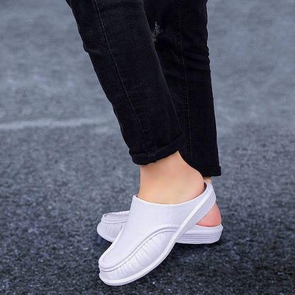2026 Pantuflas informales para hombre, medias pantuflas transpirables para hombre