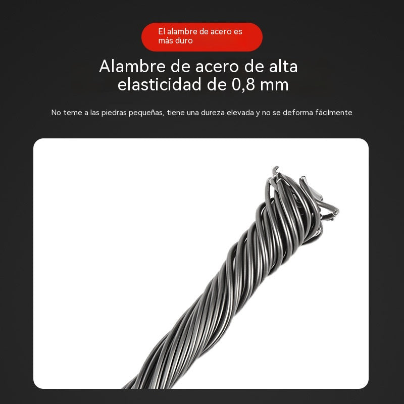 【Eliminación rápida de malas hierbas】Desbrozadora de alambre de acero