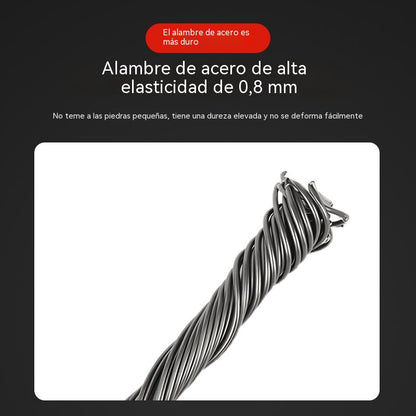 【Eliminación rápida de malas hierbas】Desbrozadora de alambre de acero