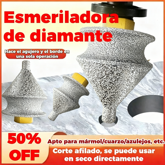 🧰🛠️【38mm】Broca de diamante multifuncional para biselar
