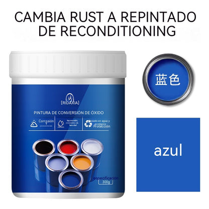 Pintura convertidora de óxido resistente a la intemperie: repara el metal oxidado (¡sin necesidad de frotar!).