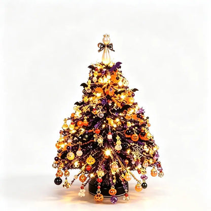 🎄✨ Kit DIY Árbol de Navidad Luminoso con Cuentas | Crea tu Propia Decoración Navideña