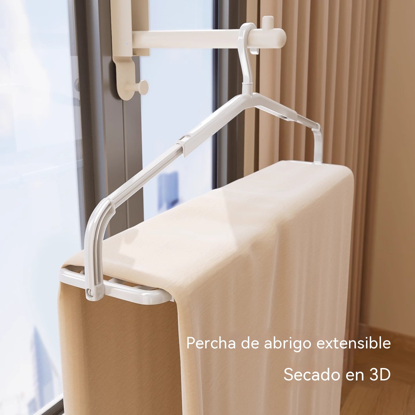 🔥Nuevo producto estrella❤️‍🔥【2 piezas】 Percha plegable multifuncional