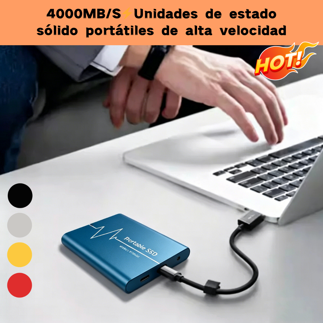 🎉【16TB/32TB/64TB/128TB】⚡Unidades de estado sólido portátiles de alta velocidad