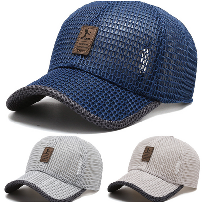 📉【3 piezas】 🧢Gorra de béisbol ligera y transpirable para el verano.