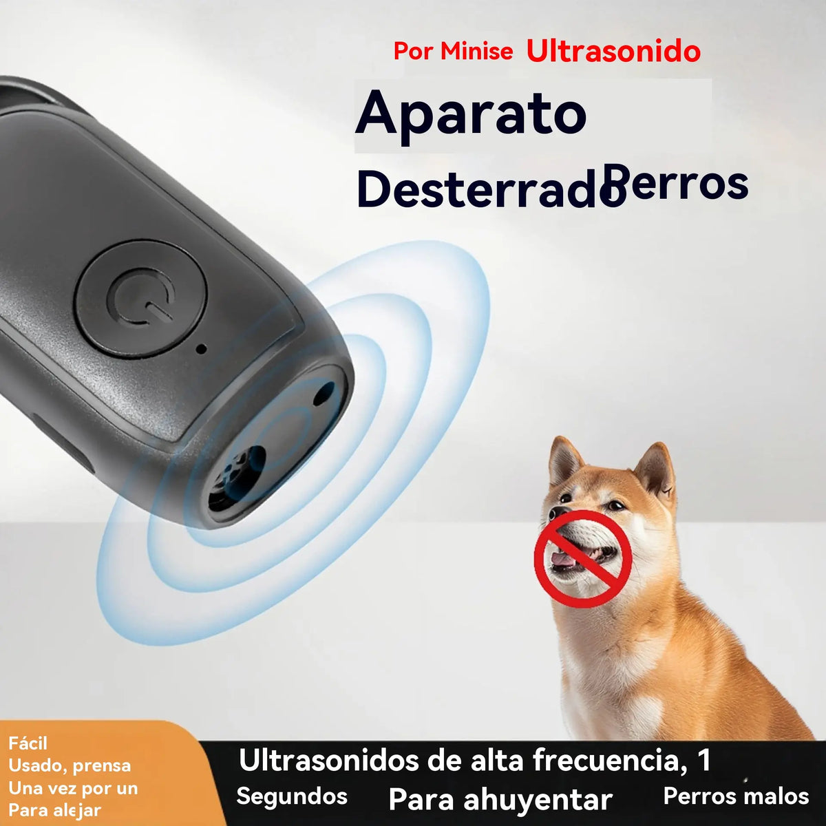 💥【50%OFF】👪¡Este repelente ultrasónico para perros puede protegerte a ti y a tu familia!