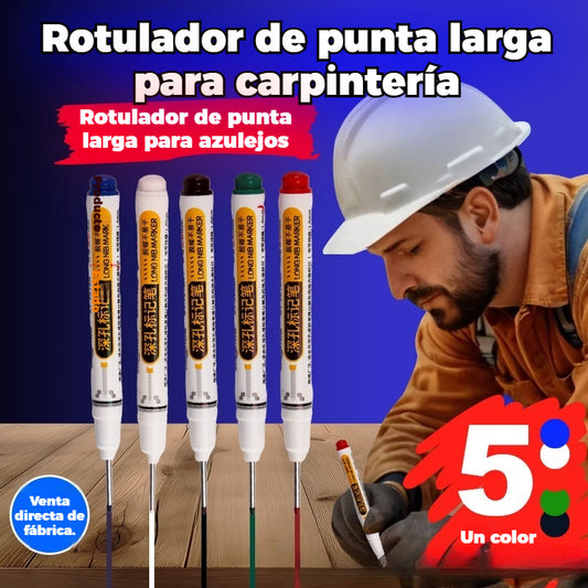 🔥【10 piezas】Marcador de agujeros profundos con punta de 45 mm de largo